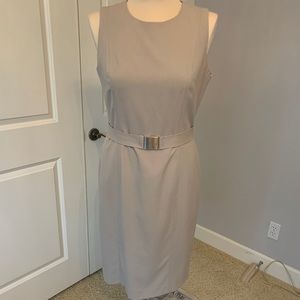 3/$50 Calvin Klein tan dress